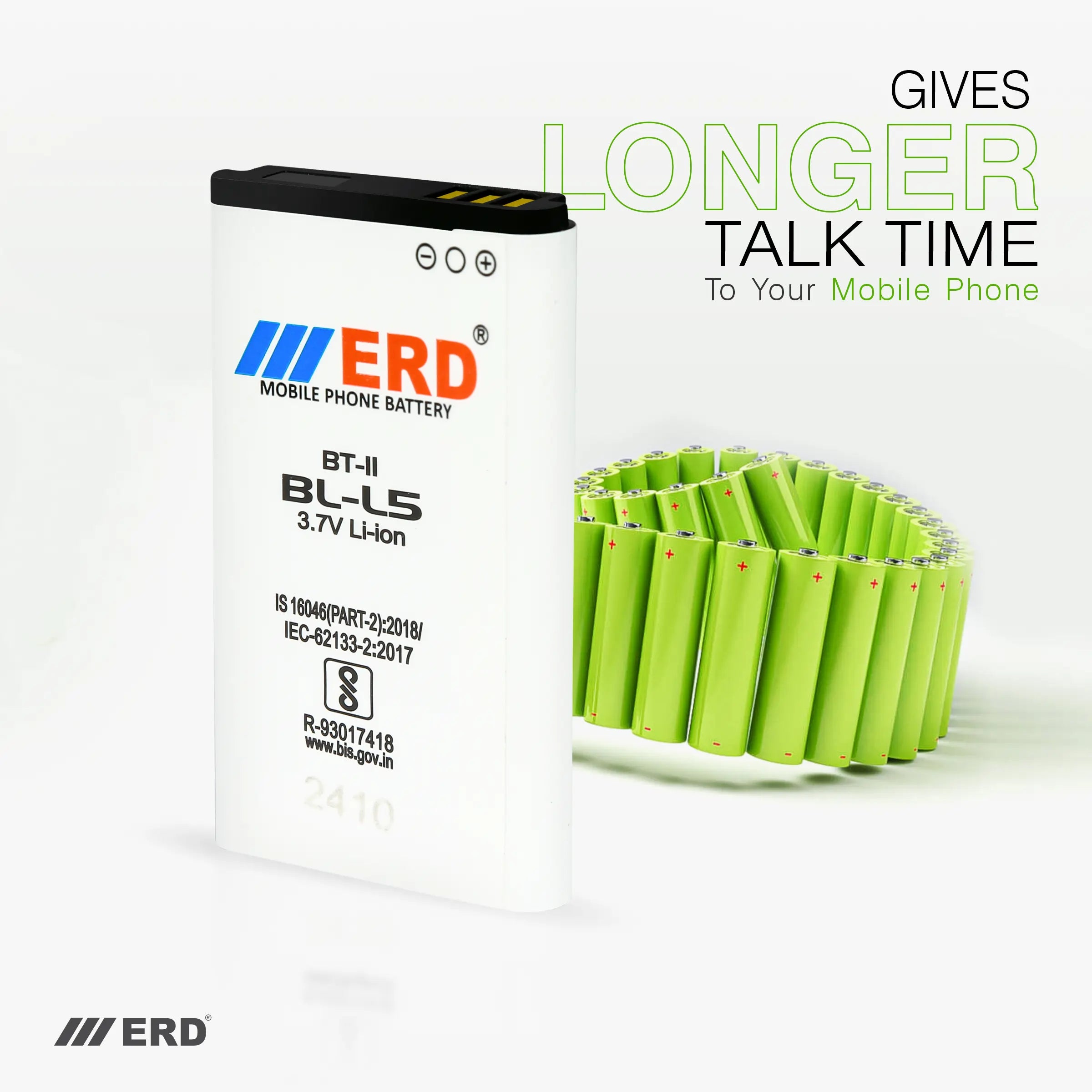 ERD LI-ION MOBILE BATTERY BT-11 NK BL-L5